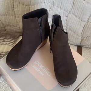 Birkenstock ebba dark brown Ankle Booties 38
